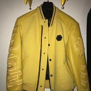 Yellow Biker Jacket